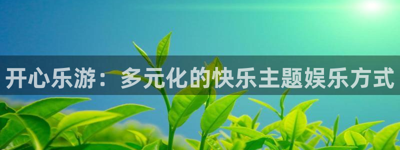 开丰娱乐：开心乐游：多元化的快乐主题娱乐方式